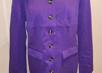 Marynarka długa fioletowa nowa roz.40
