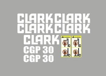 Naklejki oklejenie CLARK CGP 30 Zamiennik