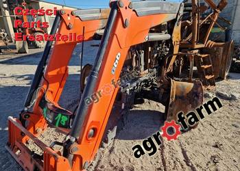 Kubota M7-171 części, skrzynia biegów, silnik