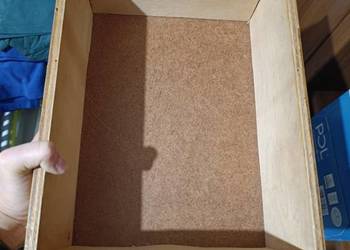 drewniana szuflada lub pojemnik do przechowywania pudełko drewniane