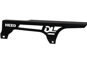 Osłona łańcucha HEED do Suzuki DL 650 czarna aluminiowa (2004-2016)