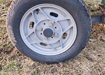 Alufelgi 12 4x98 Maluch Fiat 126 126p Kemping Niewiadow N126 Przyczepka FSM