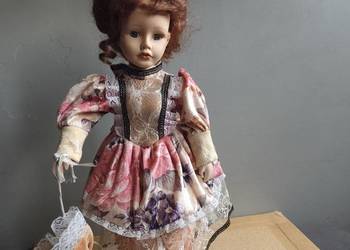 Lalka porcelanowa sygnowana puppe 1997