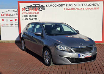 Peugeot 308 1.6 Benzyna 125KM 2-lata w kraju Zarejestrowany w Polsce Zadba…