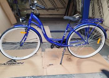 Rower miejski Rayon Sierra granatowy