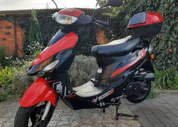 Jak nowy skuter Zipp Toros F16 50 4t 2019r tylko 143km przebiegu