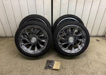 Chromowane Felgi 18" ACE Turbo 5x112 /5x110 + Zimowe Pirelli 225/40R18