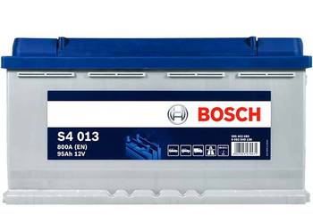 Akumulator 95Ah 800A BOSCH S4013 P+ || Gliwice, Toszecka 11
