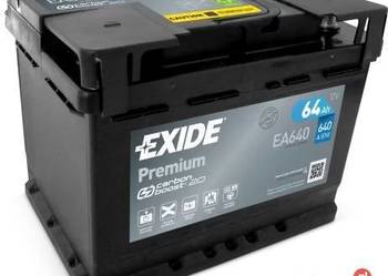 Akumulator 64Ah 640A EN Exide Premium - SOSNOWIEC