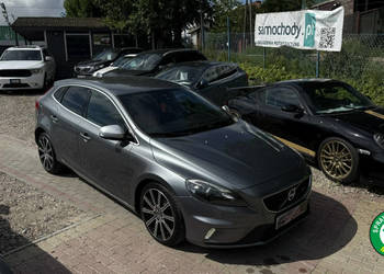 Volvo V40 2.0d4 190KM R-design ledy bi xenon skóry serwis Navi zamiana 1.r…