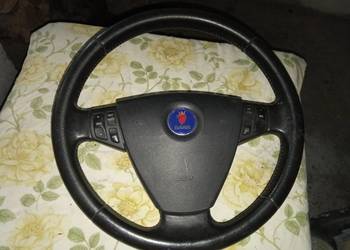 Saab 9-3 kierownica skórzana