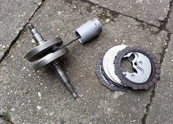 Simson schwalbe star s50 części ddr wał korbowy tarcze sprzęgła