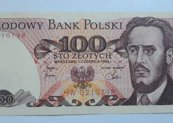 100 HW 1982 UNC I Ludwik Waryński