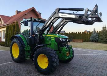 John Deere 6110R 2017r TUZ wom Tur  Quicke Pneumatyka import NIEMCy