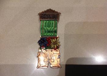 Medal Miedziany ? PRZYJACIELE WĘDRÓWEK, Vintage Sygnowany