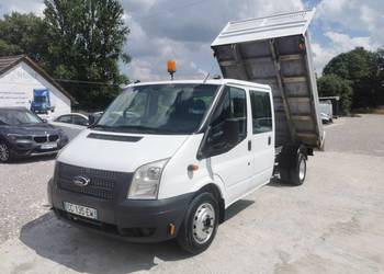 Ford Transit Brygadówka wywrotka Klimatyzacja Dubel hak kiper doka Tranzit