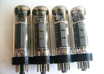 EL34 / RFT - KWARTET z lat 1960-ych , SHORT BASE