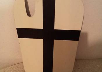 Tarcza krzyżacka drewniana