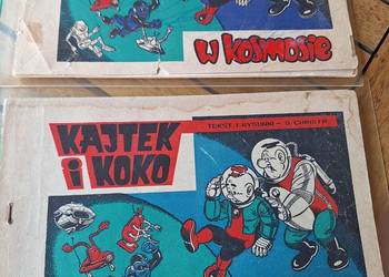 Komiks Kajtek i Koko w kosmosie 1974, 2x pierwsze wydanie !
