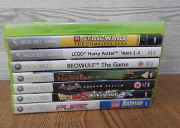 Zestaw 8 gier Xbox 360