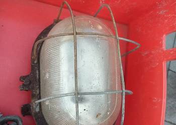 Stara lampa , retro, lampa loft, kanałowa