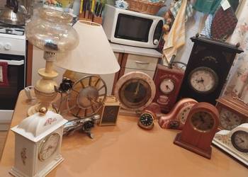 wyprzedaż zegary lampki lampy