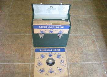 Stare płyty z nauką języka Francuskiego Stare płyty z nauką języka Francuskiego