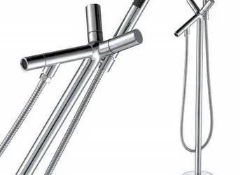 bateria Wolnostojąca wannowa do wanny WYSOKA + prysznic KOMPLETNA