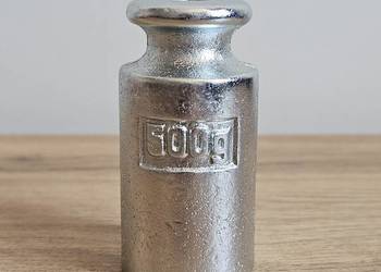 ciężarek odważnik do wagi szalkowej 500 g PRL