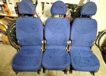 Fiat Multipla tylne siedzenia