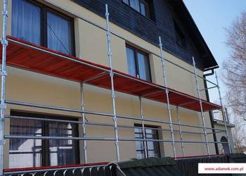 ADAMEK. Rusztowania klinowe CHOINKOWE, ramowe lub aluminiowe - WYNAJEM