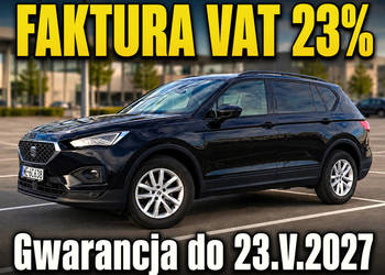 SEAT Tarraco 1,5TSI 150KM Style, Polski Salon, Fa Vat23%, GWARANCJA DO 2027