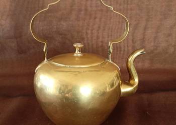 Czajnik dzbanek mosiądz