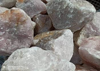 Kwarc Różowy surowa duża bryła 200-300g Kamień Naturalny miłości