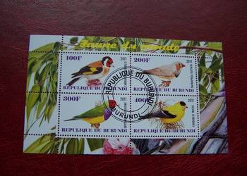 Burundii 2011 CTO Fauna Ptaki Afryki