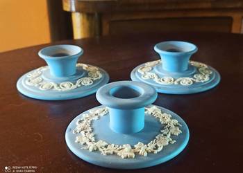 Świecznik. Wedgwood.  Seria Jasperware