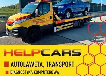 Transport cała Polska Autolaweta wynajem Pomoc drogowa HelpCars