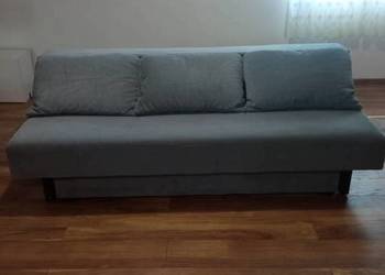 Sofa 3-osobowa rozkładana kanapa łóżko z pojemnikiem Stan BDB Siemiatycze