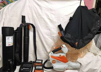 odkurzacz akumulatorowy dmuchawa STIHL SHA 56 cały komplet zestaw