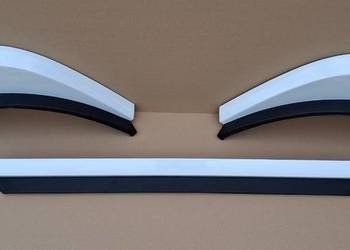 VOLVO FH4 DOKŁADKA ZDERZAKA SPOILER PRAWY Z GUMĄ BIAŁY SPOILEREK