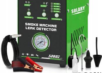 SOLARY SD602 GENERATOR DYMU TESTER SZCZELNOŚCI Zadymiarka ZESTAW!!!