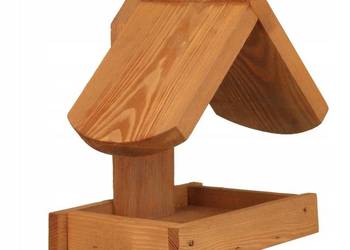 Karmnik dla ptaków Drewniany Stojący Wiszący KR-1