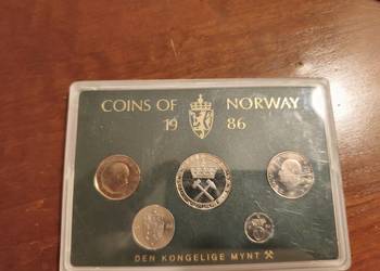 Kolekcja monet norweskich