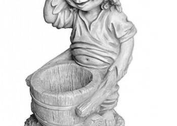 FIGURKA ogrodowa betonowa SKRZAT R99