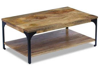 Stolik kawowy z drewna mango 100x60x38 cm WM-243341