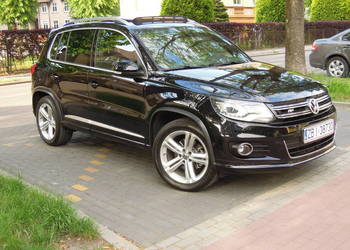 VW TIGUAN wersja R-LINE 2.0 TDI 180KM SUPER STAN !