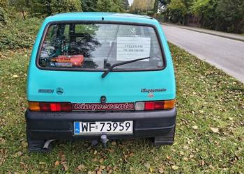 Cinquecento 900 na wtrysku wersja exsportowa 1993r.miętowy