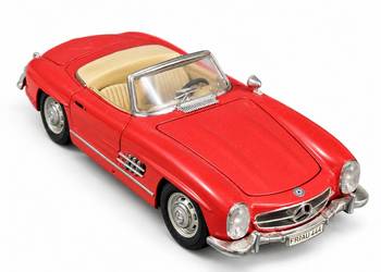 Mercedes-Benz 300 SL Roadster 1957 Bburago 1:18 Metalowy Klasyk