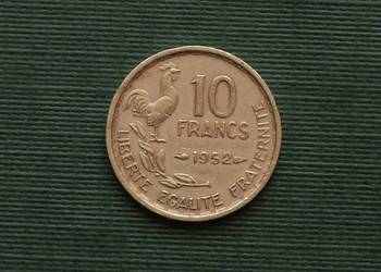 FRANCJA - 10 franków, 1952r
