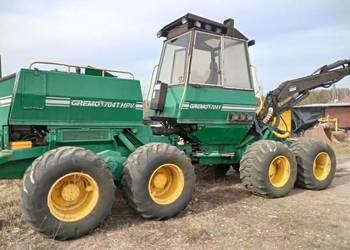 Harwester kołowy Gremo 704T 1996 8×8 + Głowica KETO 100 (do 50cm) SPRAWNY l